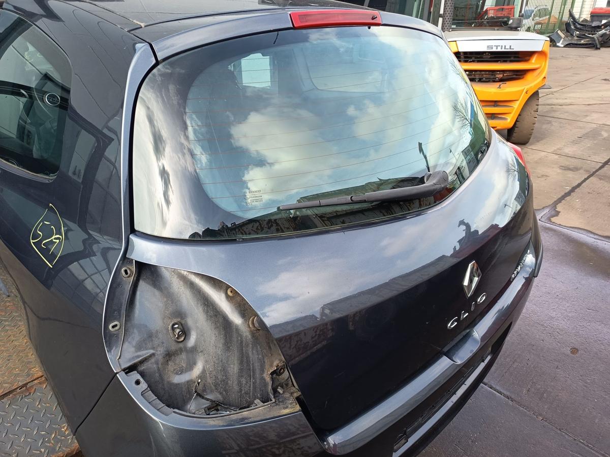 Renault Clio III Limo original Heckklappe mit Scheibe B66 Graphit Bj 2006