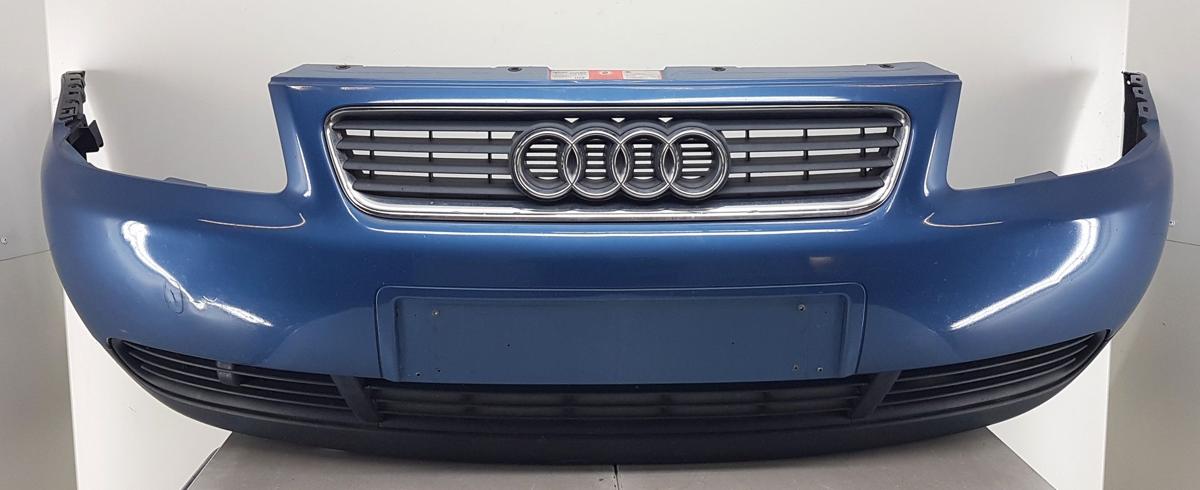 Audi A3 8L Stoßstange Stoßfänger vorn 8L0807111 in LZ5L Mingblaumetallic Bj2003