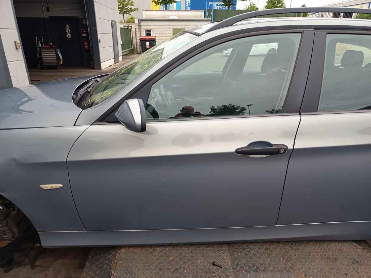 BMW E90/91 original T&uuml;r vorn links Fahrer A34 Arktis vor LCI Bj 2006