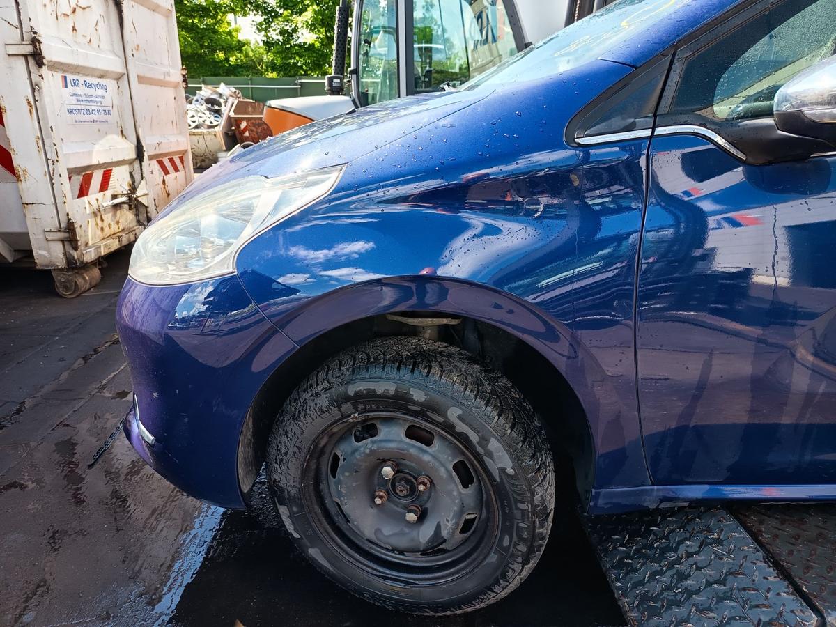 Peugeot 208 I orig Kotflügel links Fahrerseite KUC Blau Bj 2012-2015