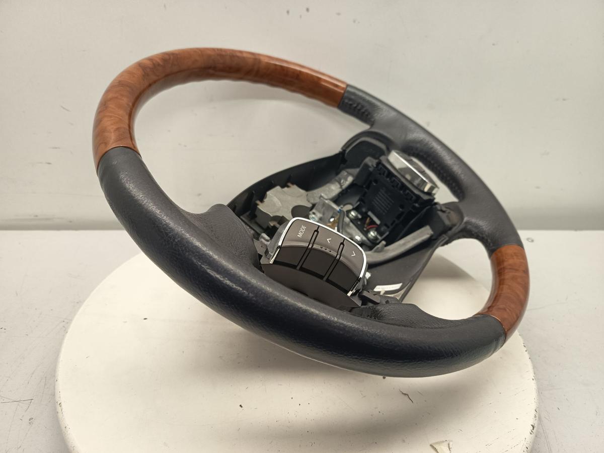 Hyundai Sonata 5 NF Bj 2009 original Lenkrad Multifunktionslenkrad Holzoptik