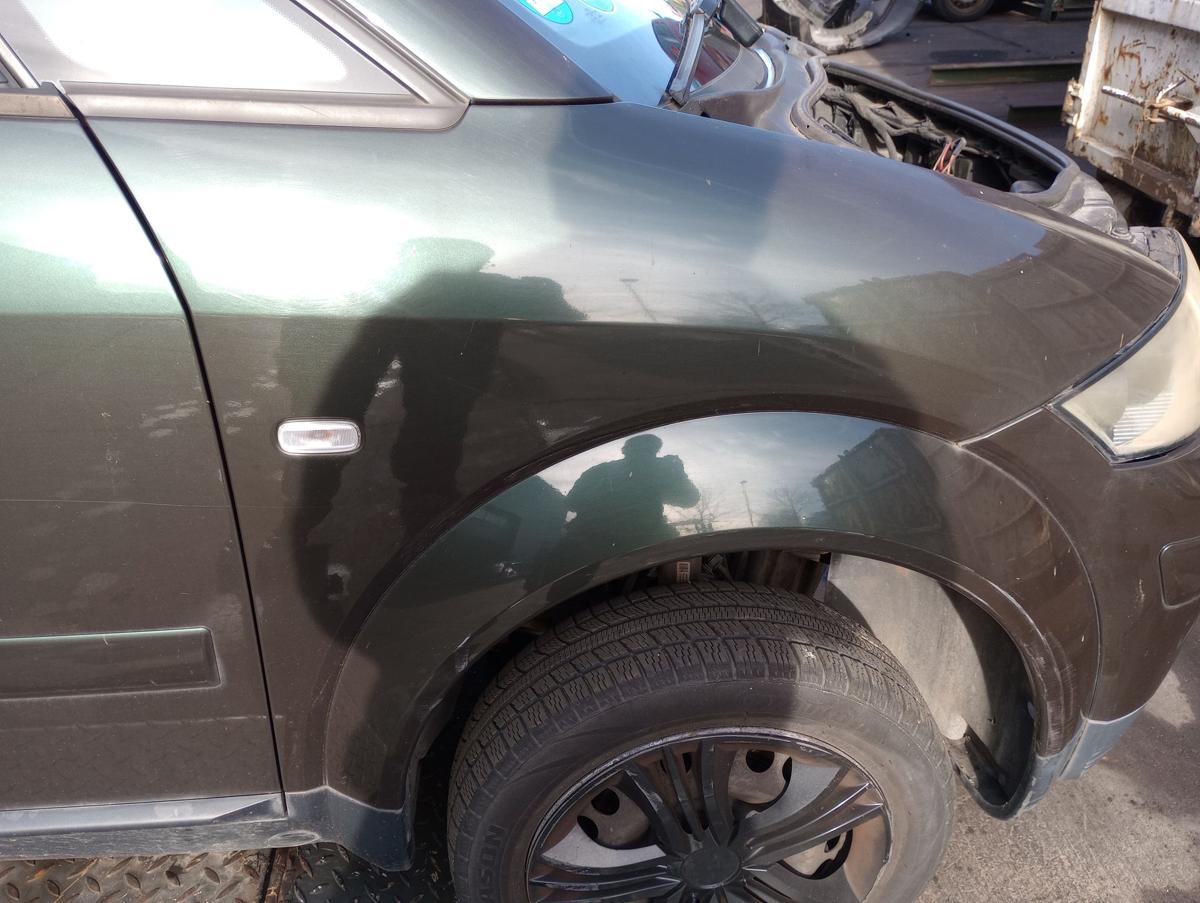 Audi A2 original Kotflügel rechts LZ6S Piniengrün Baujahr 2001