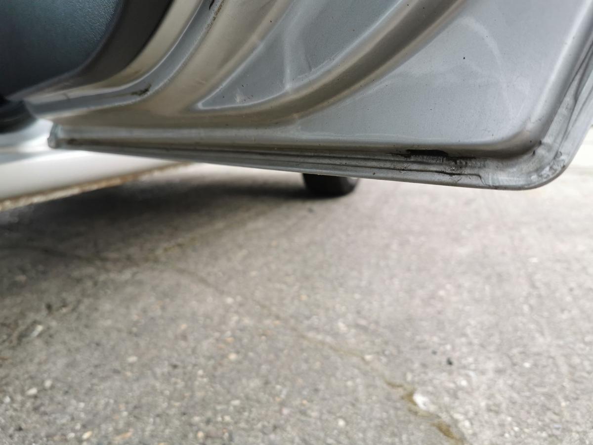 Ford Fiesta JBS Tür Autotür Rohbautür hinten rechts Polar Silber metallic ab99