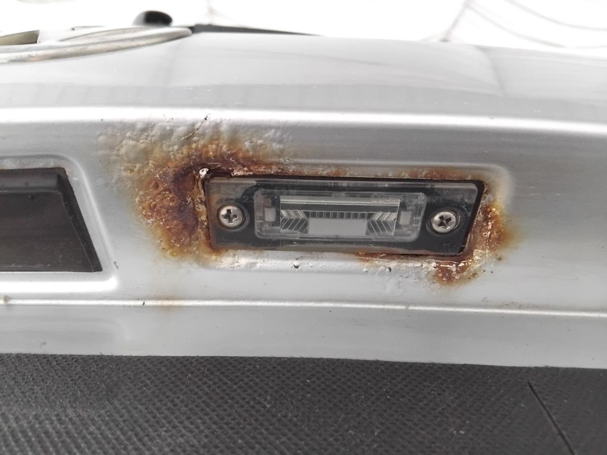 VW Golf Plus 5M Heckklappe reflexsilbermetallic LA7W mit Heckscheibe Rost BJ2005