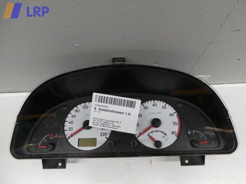 CITROEN XSARA N7 BJ 2003,Kombiinstrument Tacho P9648818180D00