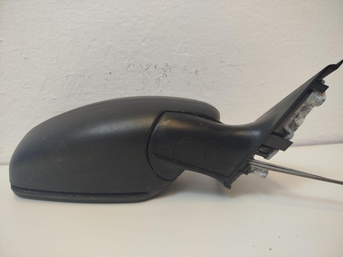 Skoda Fabia 5J Au&szlig;enspiegel rechts Spiegel R&uuml;ckspiegel manuell unlackiert OEM