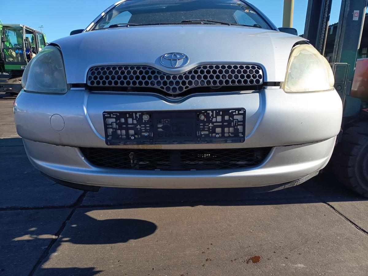Toyota Yaris XP10 orig Stoßstange vorn Stoßfänger 199 Siber Bj 2000
