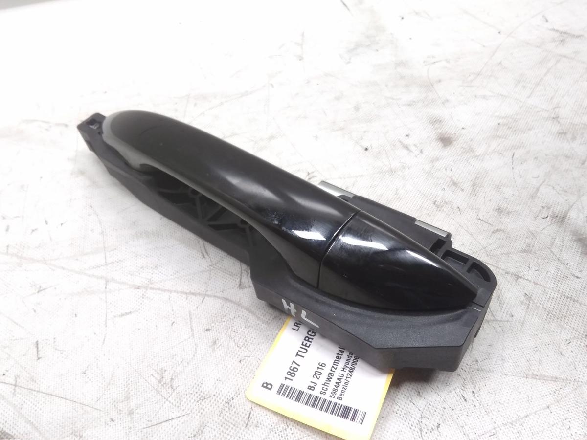 Hyundai i10 II Typ IA original T&uuml;rgriff T&uuml;rau&szlig;engriff hinten links Bj.2016