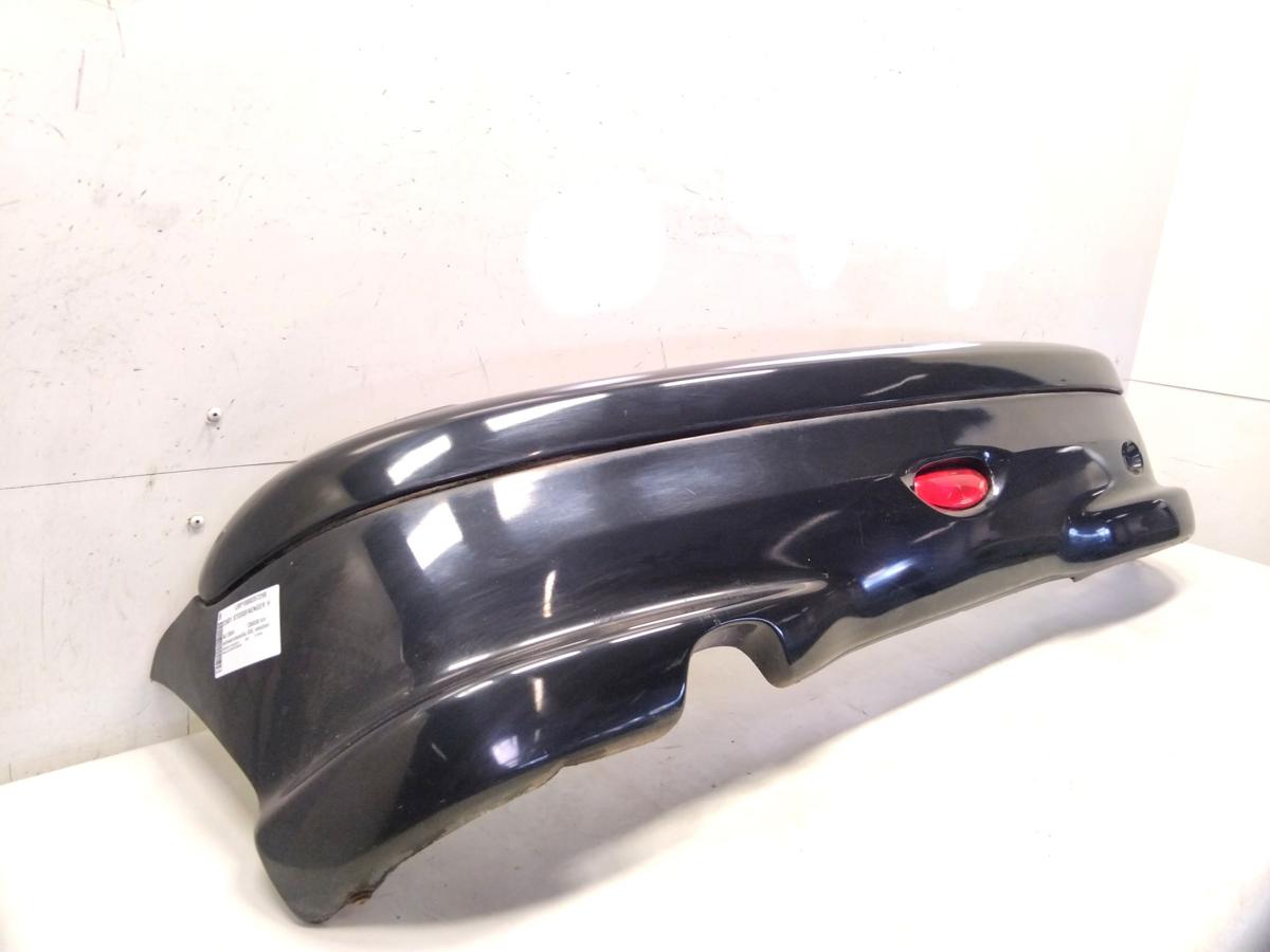 Peugeot 206 CC Cabrio original Sto&szlig;f&auml;nger Sto&szlig;stange hinten schwarzmet. Bj.2004