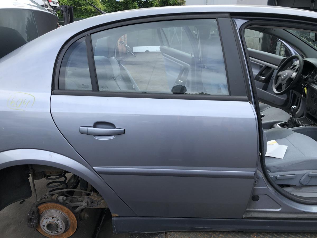 Opel Vectra C Limo 4trg original Tür hinten rechts Fond Z163 Lichtsilber Bj 2004