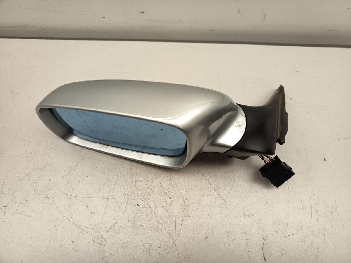 Audi A4 B5 original Au&szlig;enspiegel links elektrisch LY7M Alusilber Bj 1996