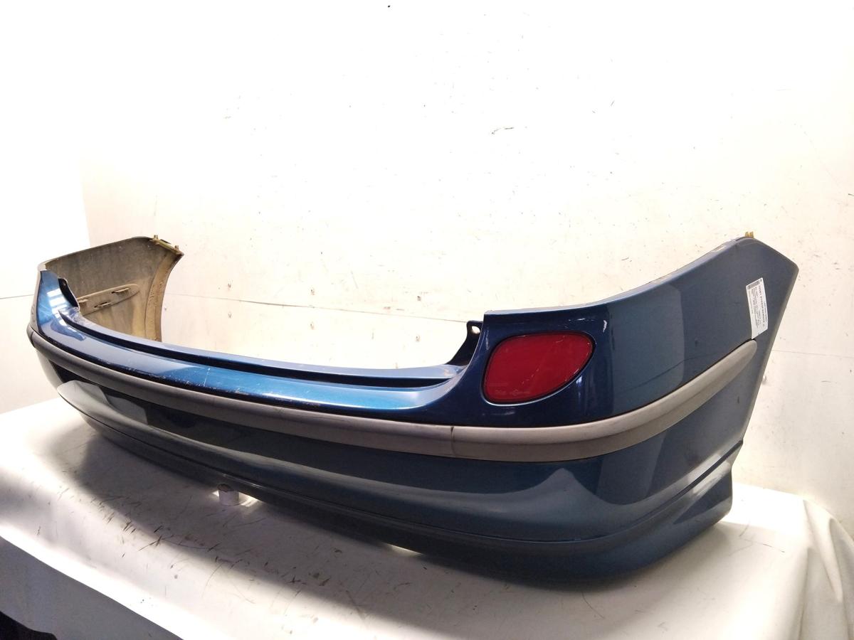 Nissan Almera Tino original Stoßstange Stossfänger hinten Z01 Lazuli Blue BJ2001