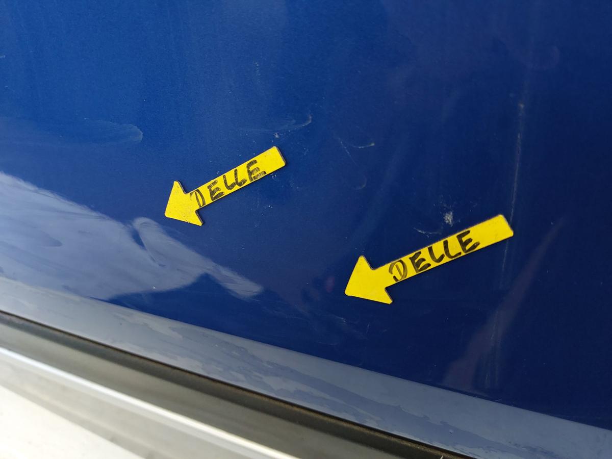 Smart #1 HX11 Pulse Tür hinten links Fondtür im Rohbau Quantum Blue