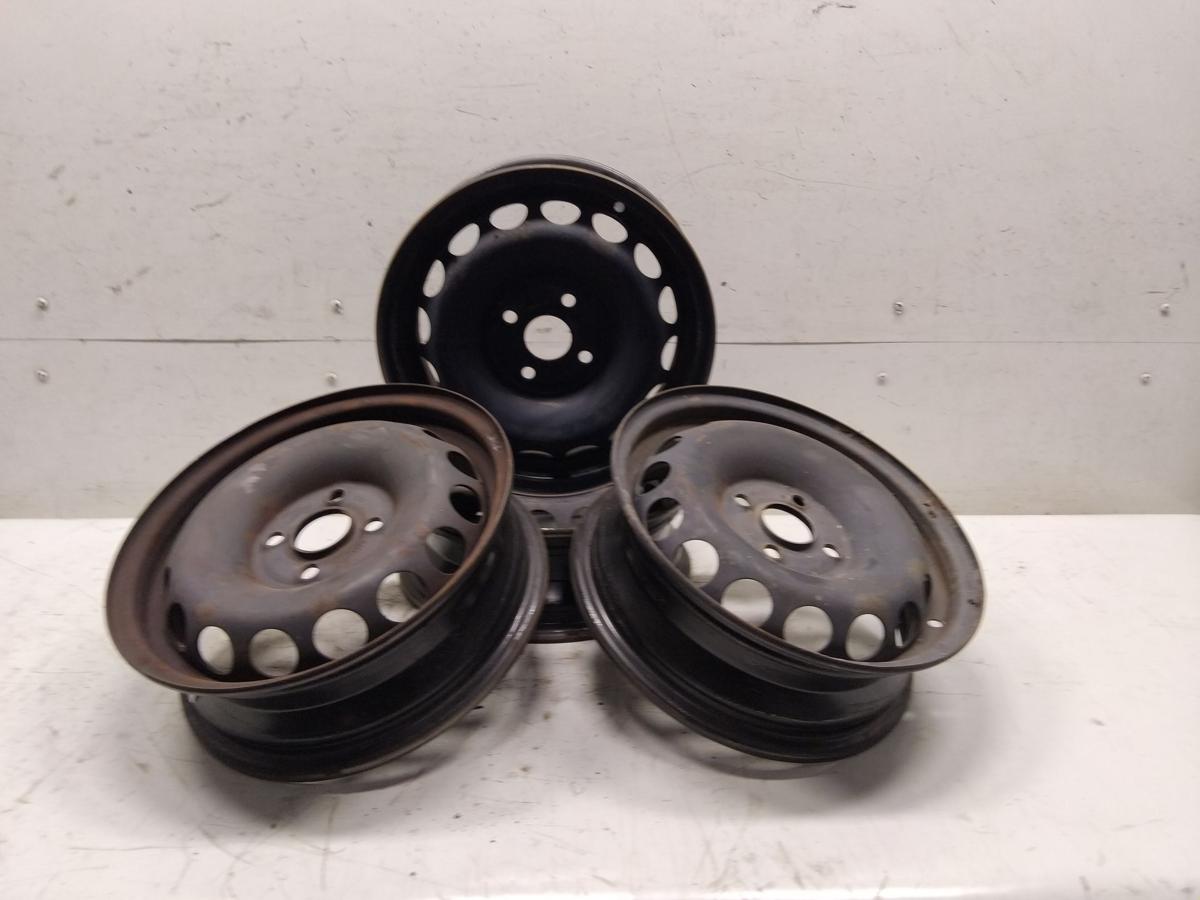 Citroen C1 original Satz Stahlfelgen 14 Zoll 4.5Jx14H2 ET35 BJ2014