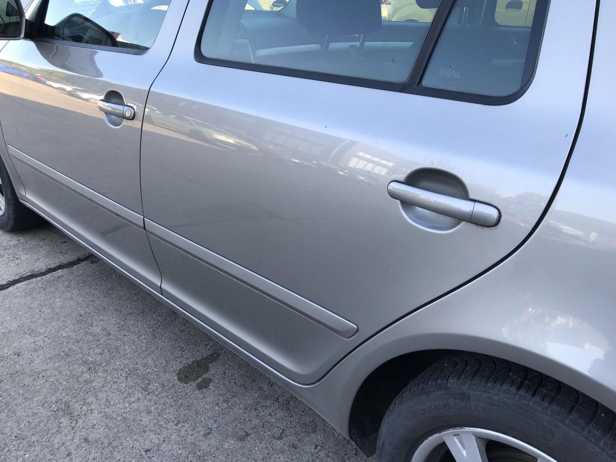 Skoda Octavia 1Z ab09 T&uuml;r hinten links Fondt&uuml;r im Rohbau LF8H Cappuccino Beige