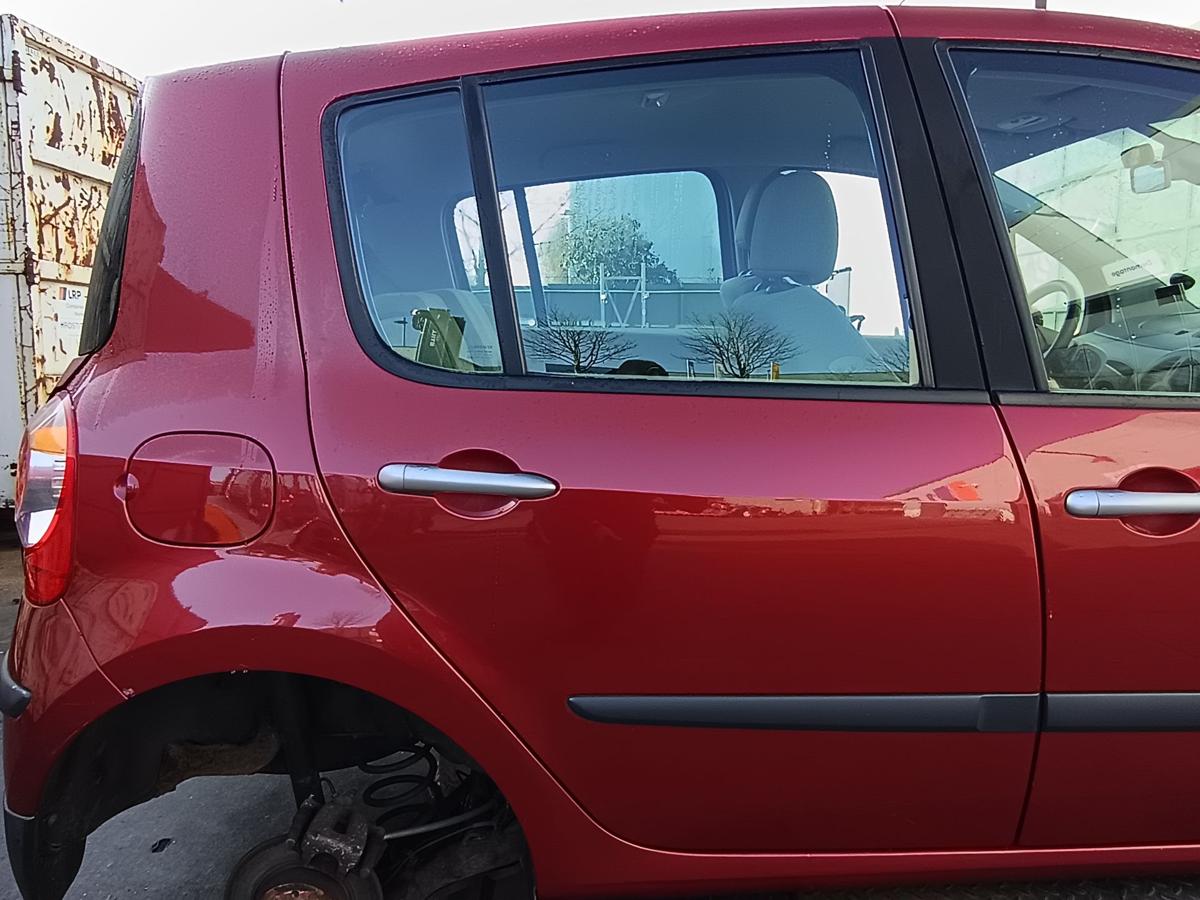 Renault Modus original T&uuml;r Roht&uuml;r hinten rechts TEB76 RED OF FIRE Bj 2005