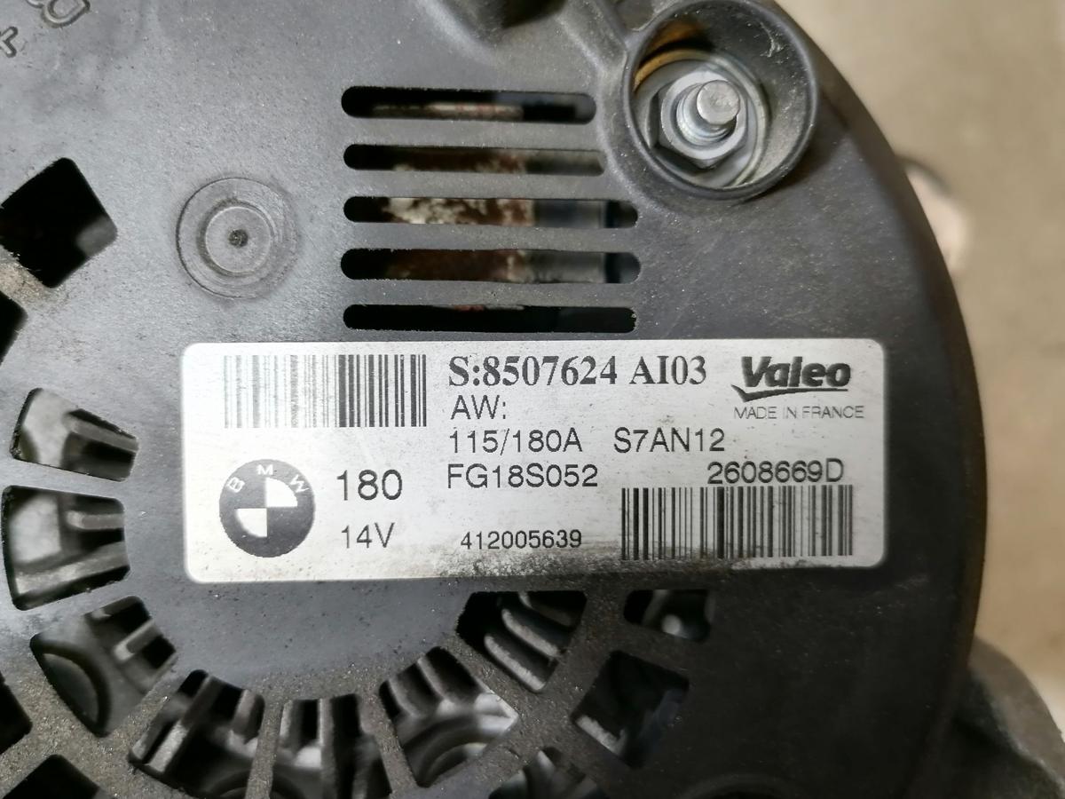 BMW 3er E91 original Lichtmaschine Generator 180A 2.0TD 105kW Bj.2012
