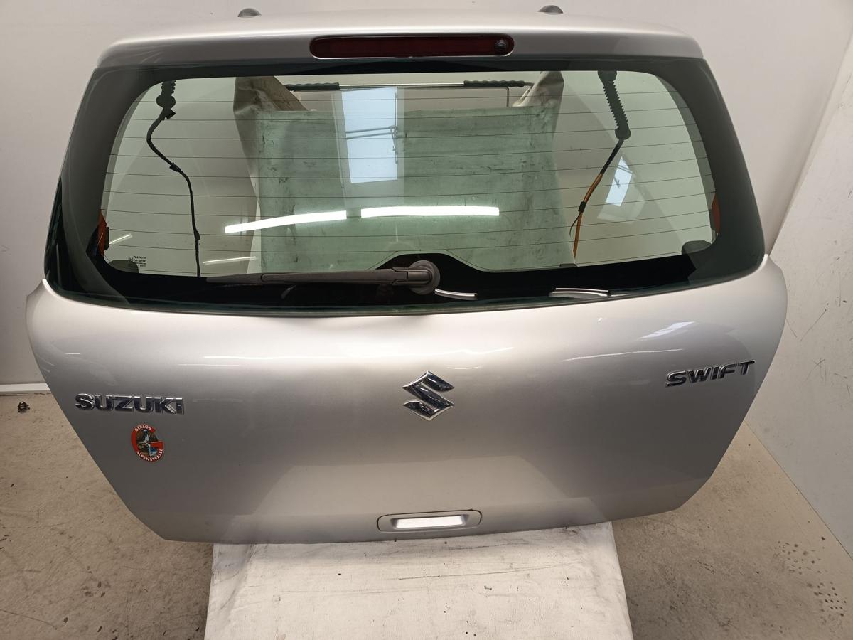 Suzuki Swift III MZ originale Heckklappe Deckel hinten ZCC Silky Silver Bj 2006