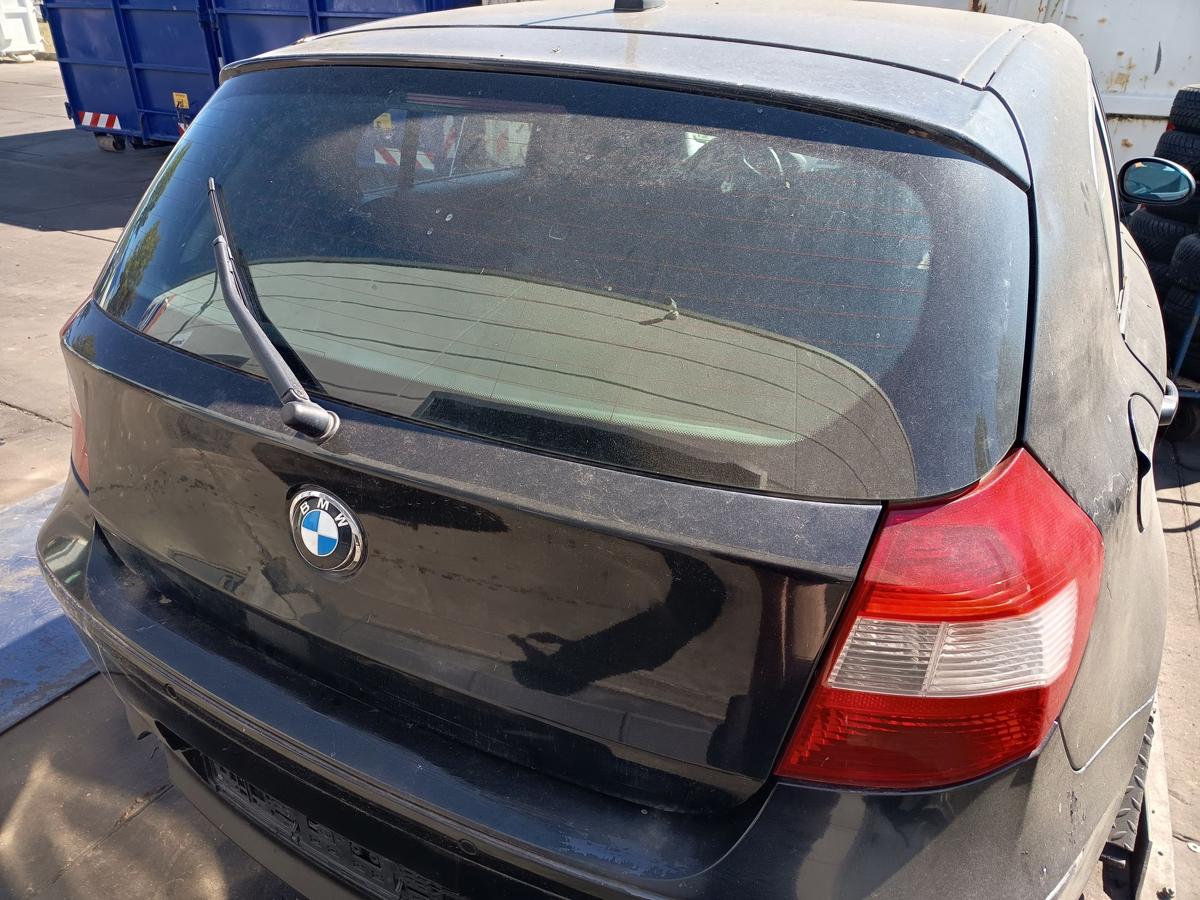 BMW 1er E87 original Heckklappe mit Scheibe 475 Black Sapphire Baujahr 2008