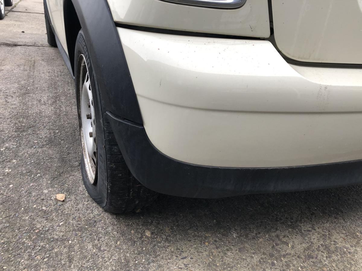 BMW Mini R56 Stoßfänger hinten Stoßstange Bumper ohne PDC Pepper White