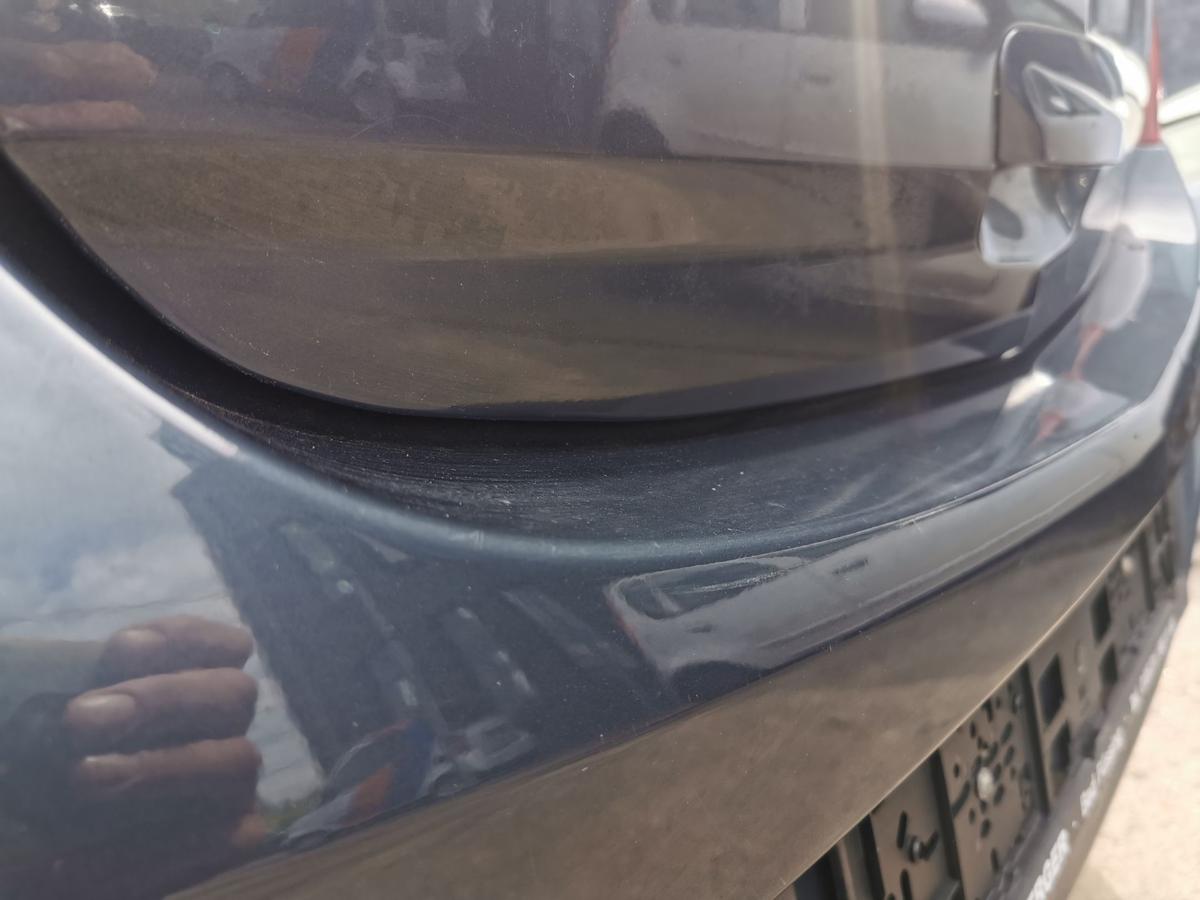 Opel Corsa D Heckklappe Klappe Deckel hinten 5 Türer Z168 Metroblau Perl Rohbau