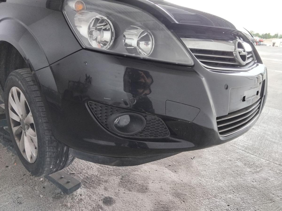 Opel Zafira B Facelift original Stoßstange Stossfänger vorn PDC BJ2014 Z22C graphitschwarzmetallic