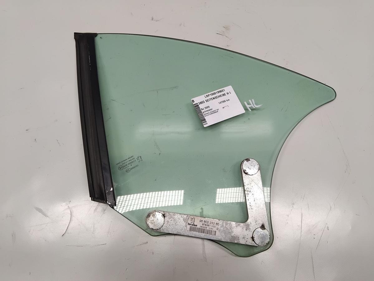 Peugeot 207 CC Seitenscheibe hinten links gr&uuml;ncolor Bj.2009