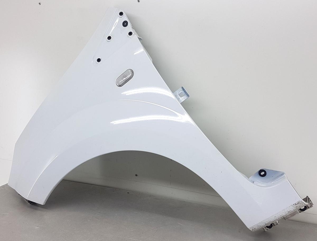 Renault Twingo II Kotflügel links 8200588323 in OV369 ICE WHITE BC Bj2010