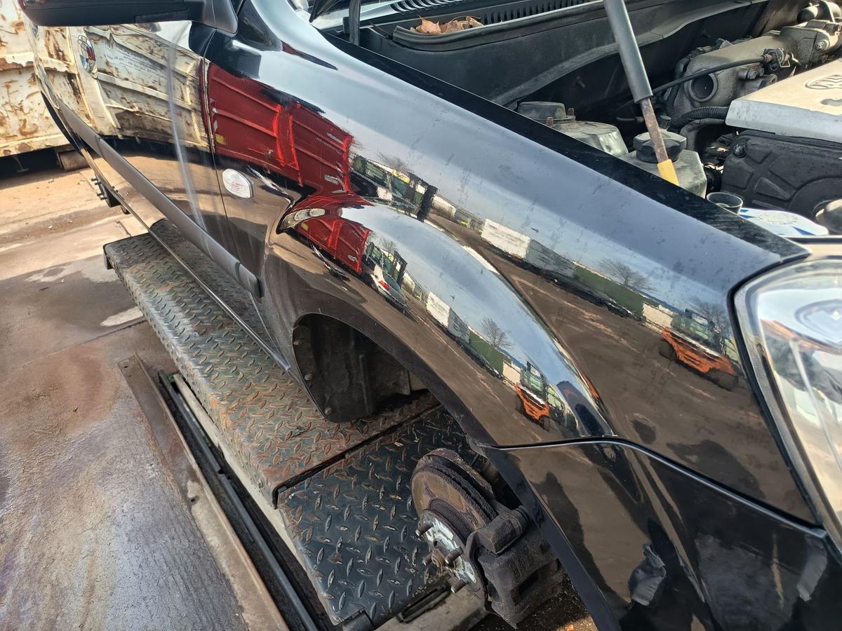 Kia Rio II original Kotfl&uuml;gel rechts Seitenteil Midnight Black Bj 2009