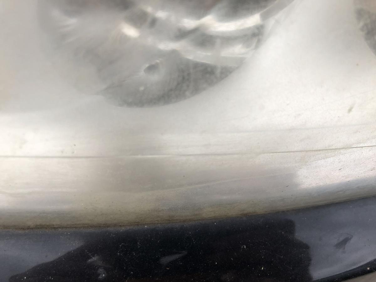 Renault Laguna III 3 Scheinwerfer links Hauptscheinwerfer Halogen stark Tr&uuml;b OE