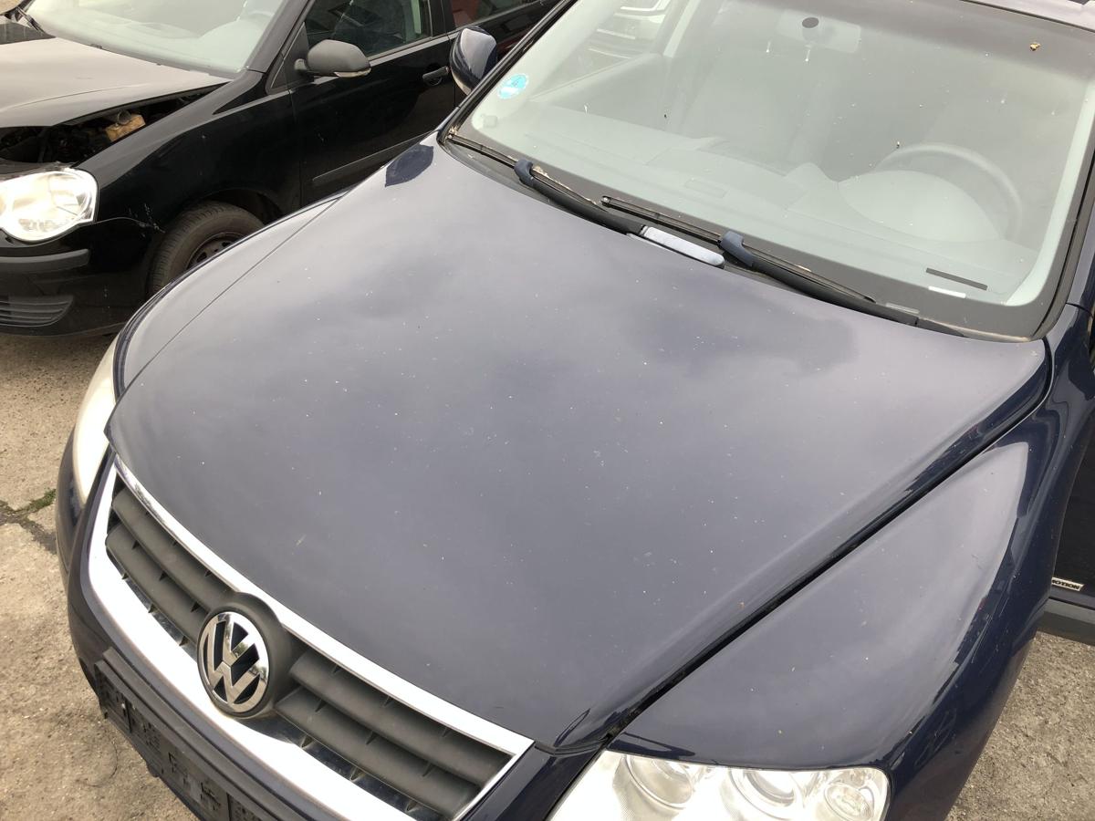 VW Touareg 7L Motorhaube Haube Klappe Deckel vorn Alu LA5G Perlblau 02-06