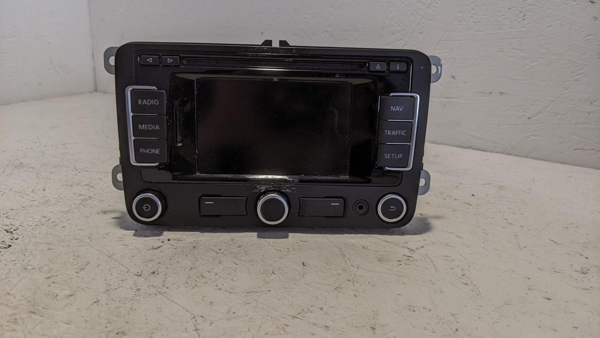 VW Polo 6R Radio Autoradio Navigationssystem RNS310 ohne Code Navi Blaupunkt