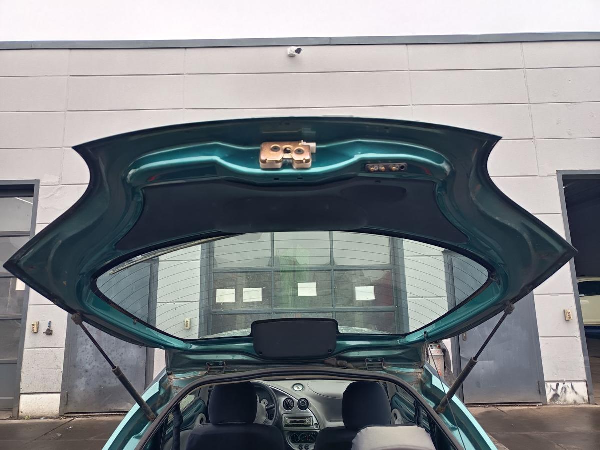 Ford KA RBT original Heckklappe mit Scheibe Karibik Gr&uuml;n Baujahr 1999