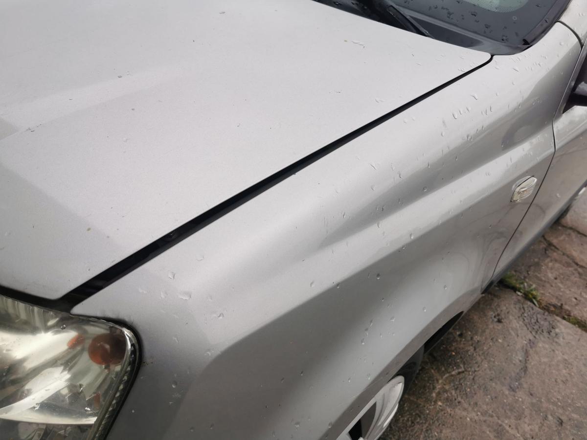 Fiat Panda 169 Kotflügel Fender Seitenwand vorn links 647 Grigio Steel Metallic