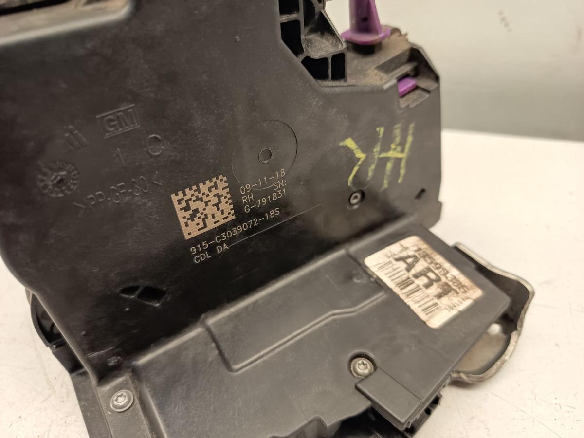 Opel Insignia B Sports Tourer original T&uuml;rschloss hinten rechts Fond Bj 2019