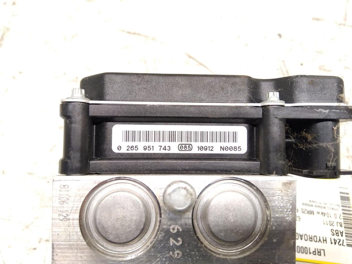 Nissan Qashqai J10 original ABS-Block 47660BR00C Bj.2011 0265251854 0265951743