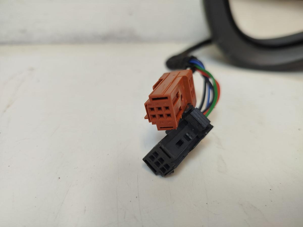 Peugeot 207 WA WC Aussenspiegel links R&uuml;ckspiegel elektrisch KAR Lacerta gelb