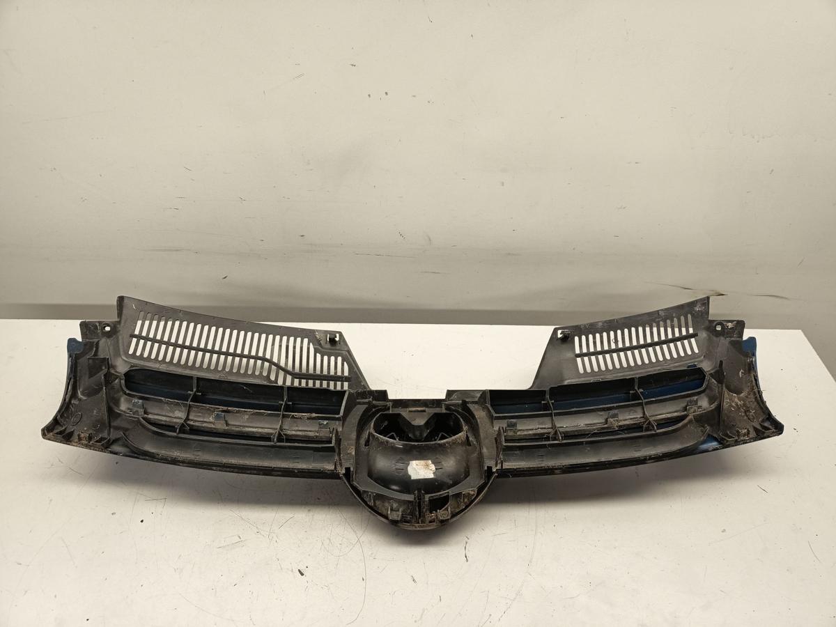 VW Golf V original K&uuml;hlergrill Abdeckung Stange vorn A5K Olympiablau Bj 2007