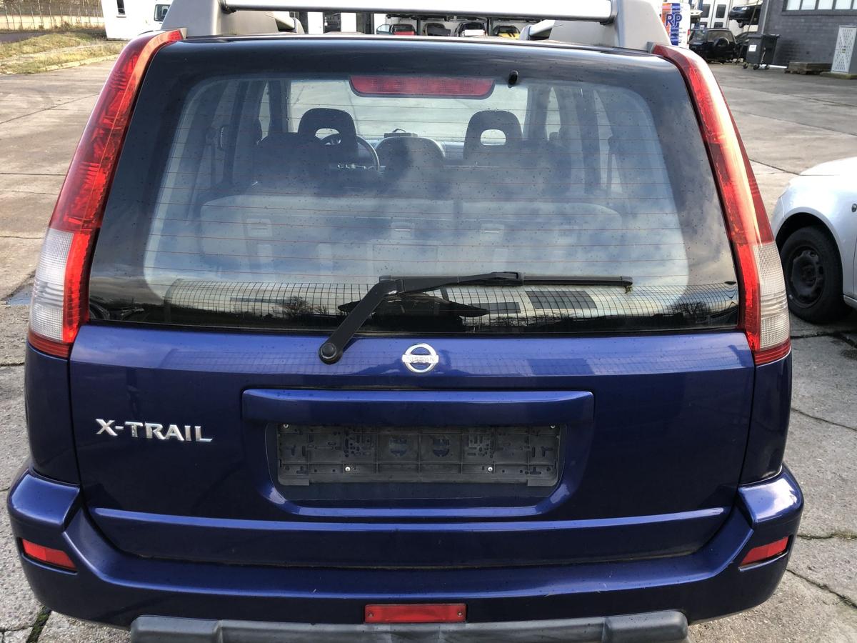 Nissan X-Trail T30 Heckklappe Kofferraumklappe Kofferraumdeckel BW6 blau