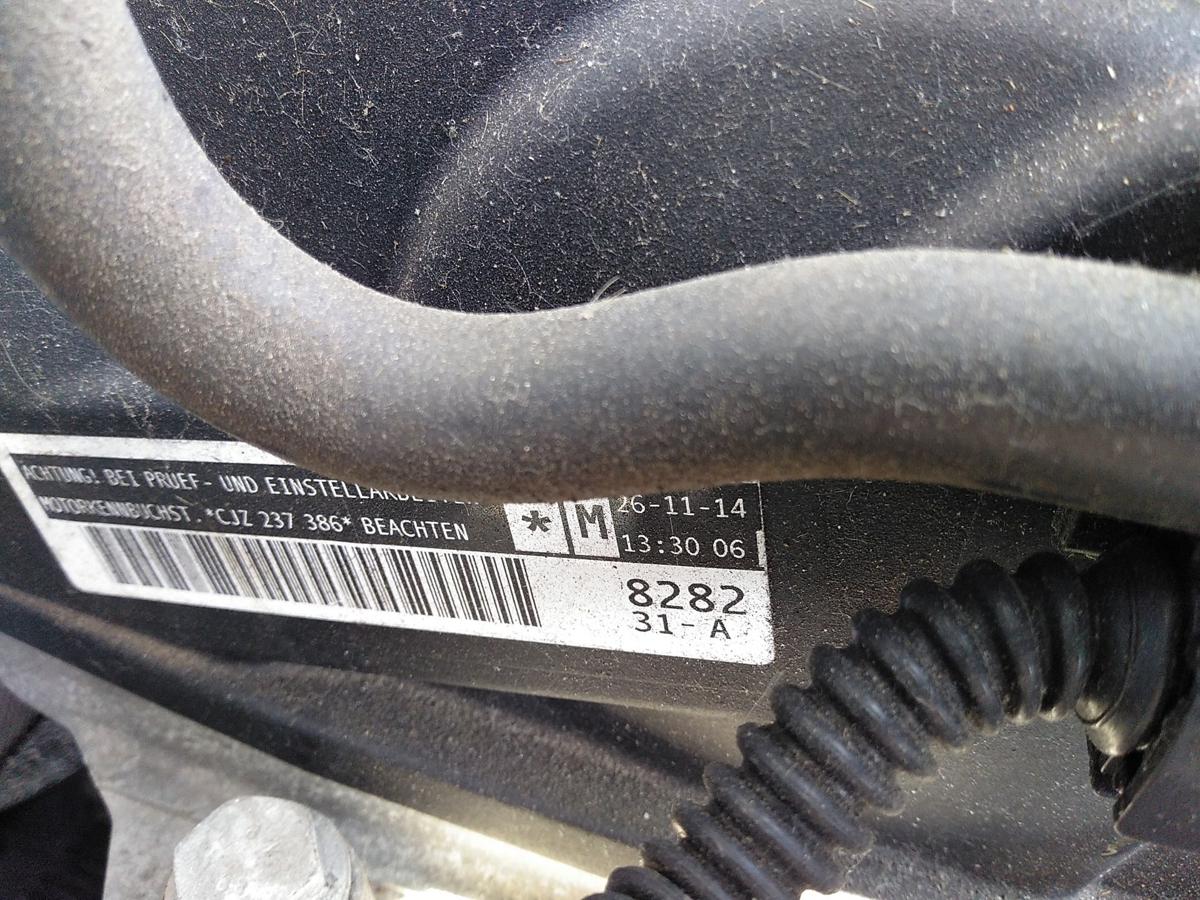 Skoda Fabia 3 III NJ Motor Engine CJZC 1.2TSI 66kw 143328km BJ2014