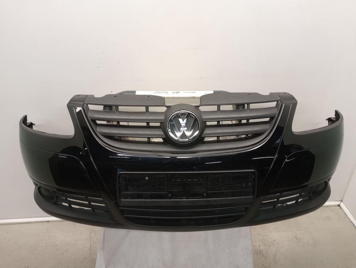 VW Fox orig Stoßstange vorn Stoßfänger Bj 2006 L041 Brillantschwarz