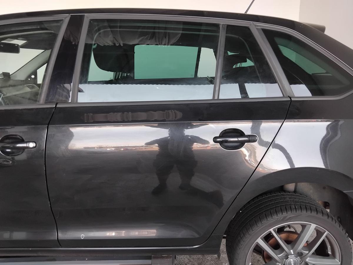 Skoda Rapid NH Spaceback T&uuml;r hinten links LF9R Blackmagicmetallic BJ2013