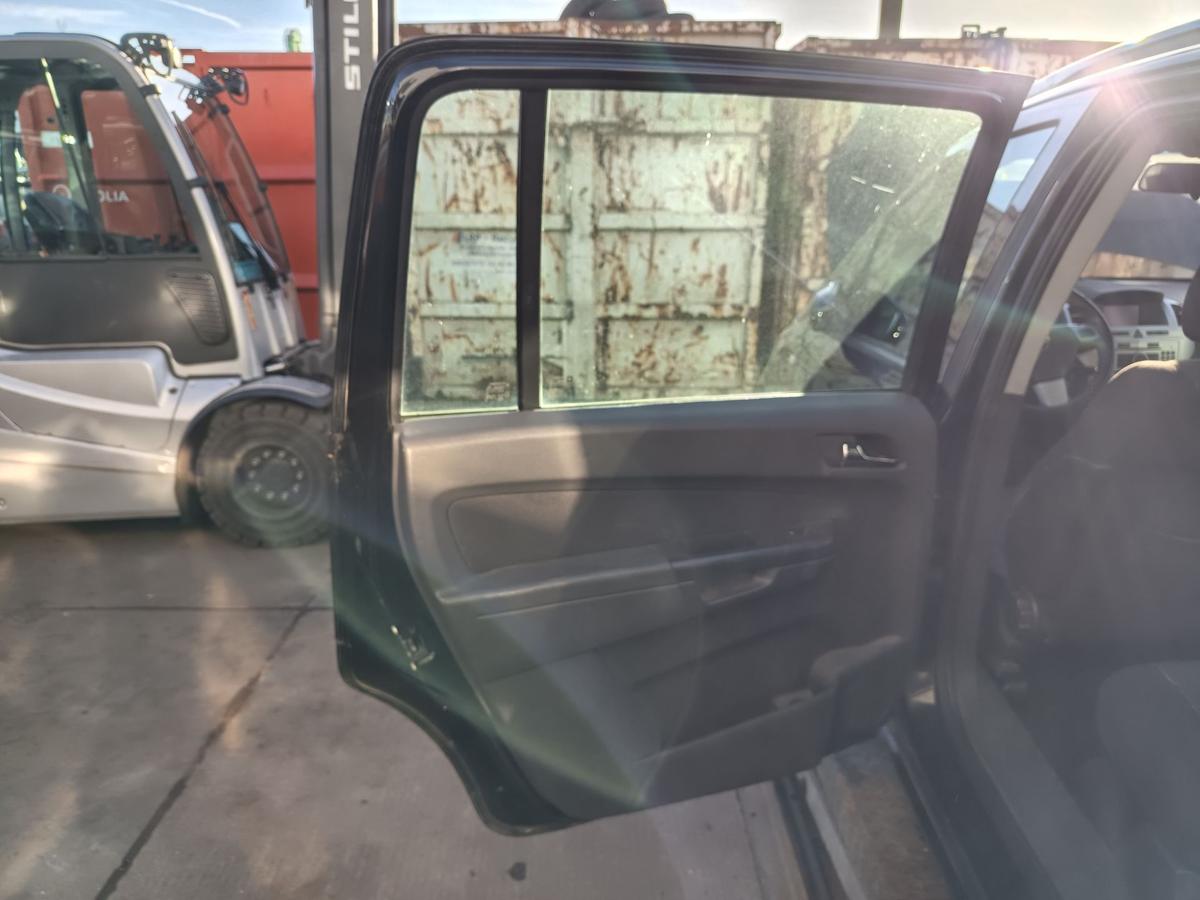 Opel Zafira B original T&uuml;r hinten links Z20R schwarz Baujahr 2005