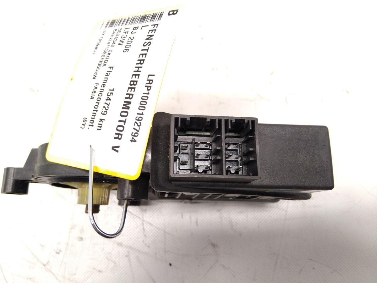Skoda Fabia 1 6Y original Fensterhebermotor vorn links 6Y1959801 BJ2006