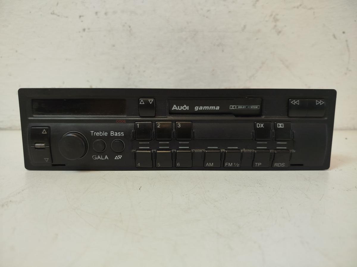 Audi A3 8L Radio Autoradio Gamma Kassette mit Radiocode Originalteil