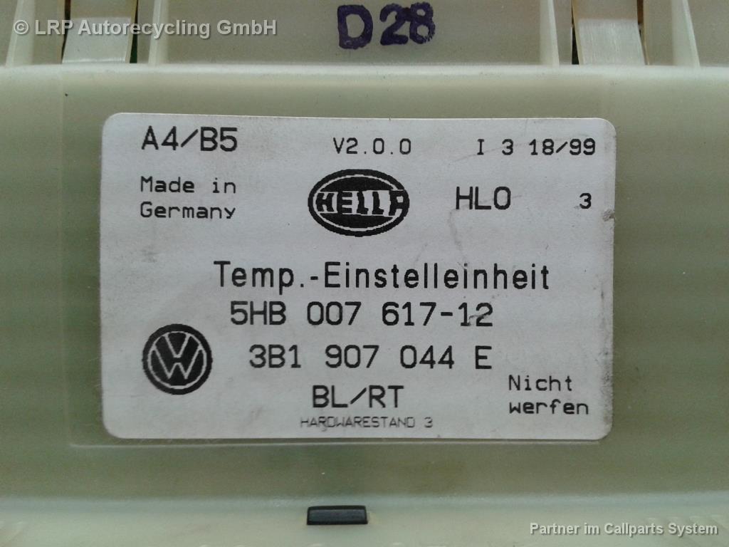 Heizungsregulierung 3B1907044E VW Golf Iv Lim/Variant BJ: 2000