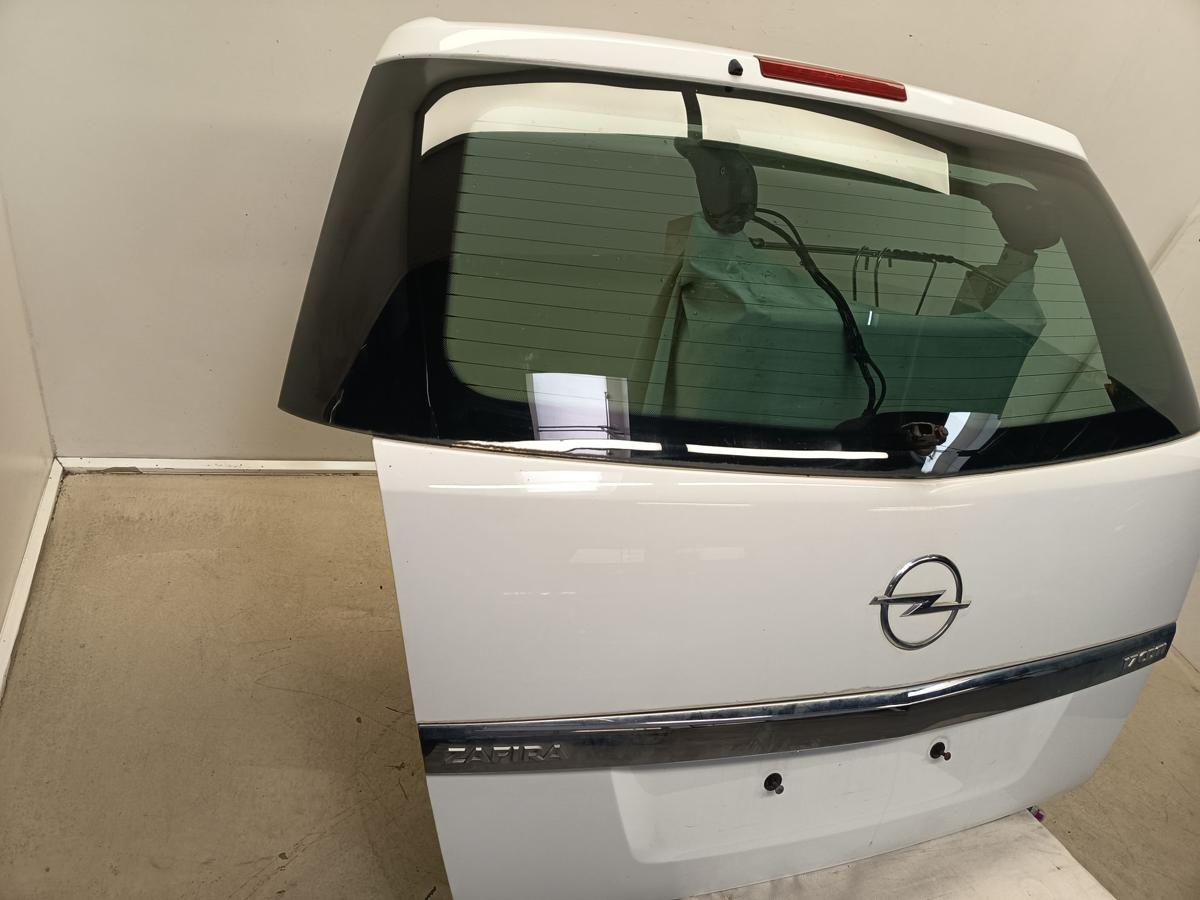 Opel Zafira B orig Heckklappe Heckdeckel 10U-Casablancaweiss Bj 2008