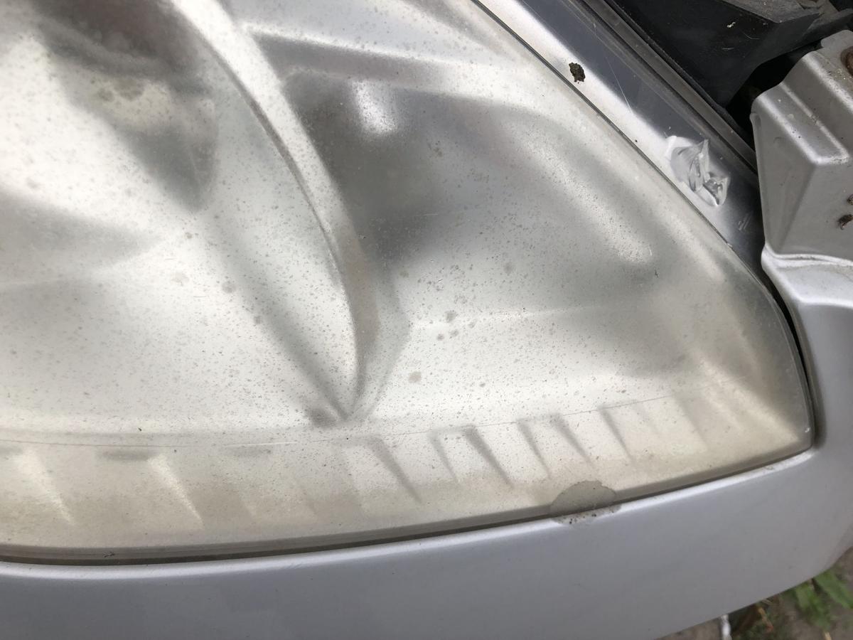 Mercedes A-Klasse W169 Scheinwerfer rechts Hauptscheinwerfer Halogen Mopf Tr&uuml;b