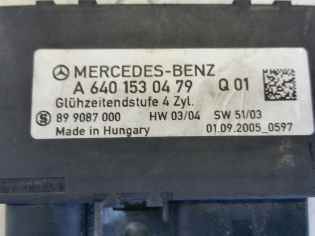 Mercedes W169 A-Klasse Bj.05 Vorglühsteuergerät 2.0CDI A6401530479