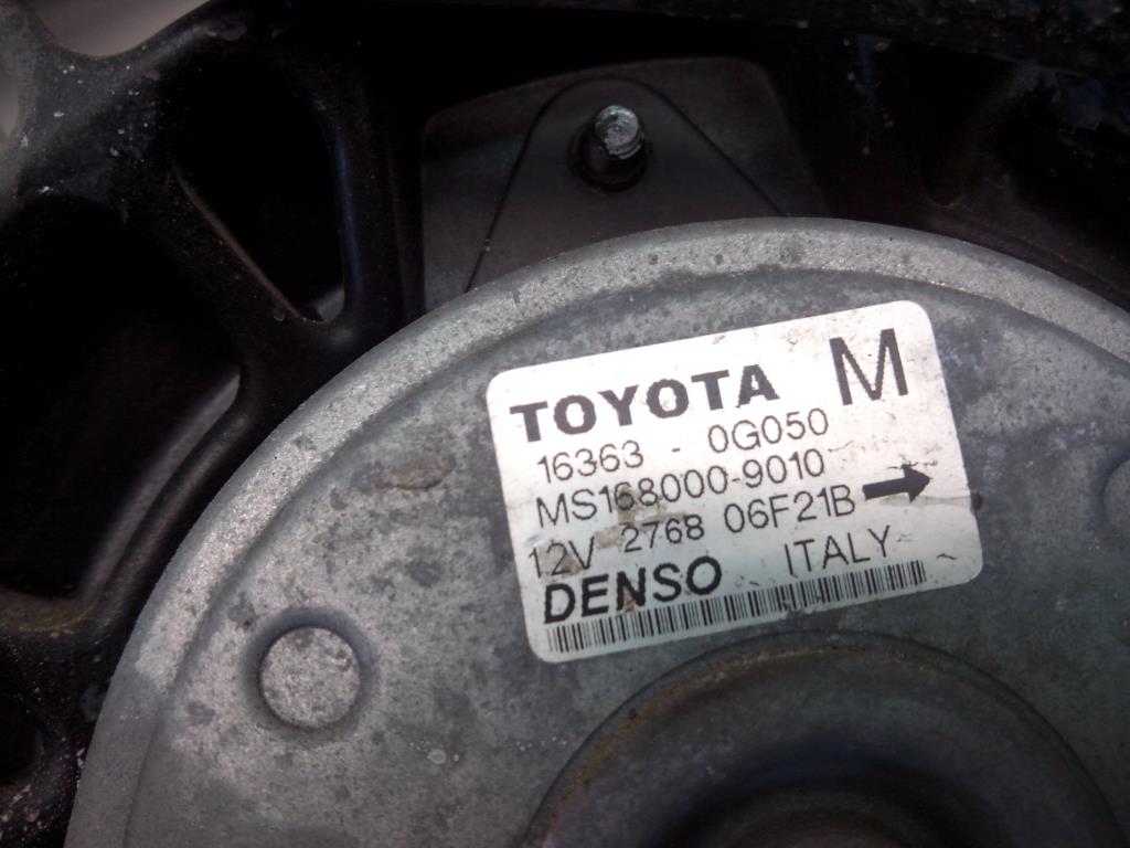 Toyota Avensis T25 BJ-2004 Doppel Elektrolüfter mit Zarge 163630G060 163630G050